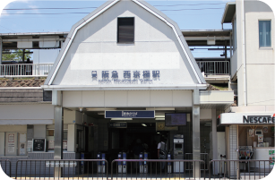 阪急京都線「西京極」駅（1,100m/徒歩約14分）